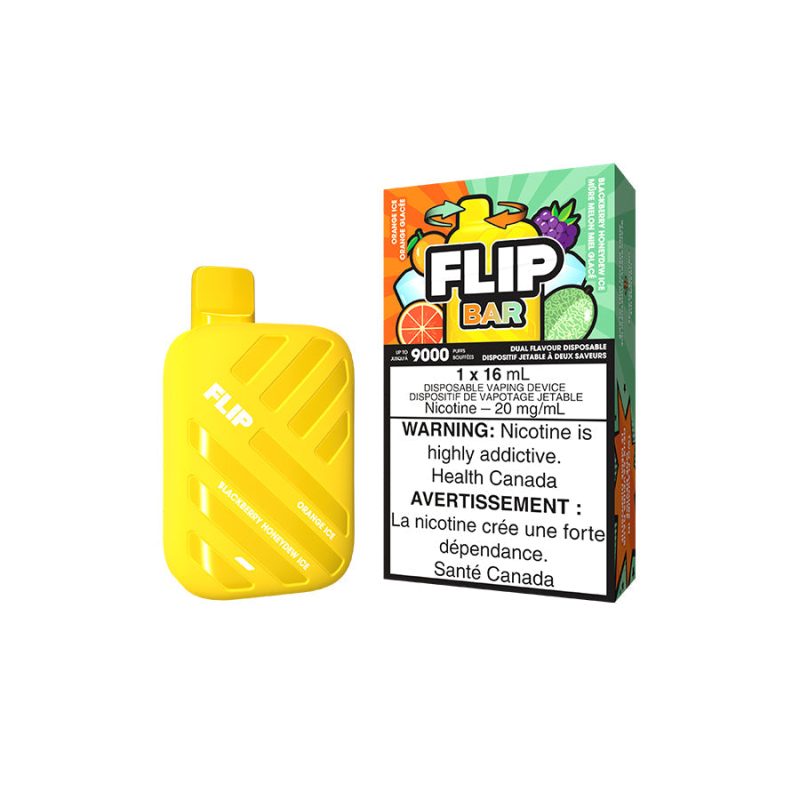 Flip Bar Disposable 2-in-1 9000 Puff Rechargeable **Flash Sale**