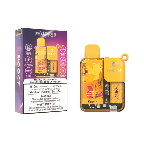 PynePod Boost 7500 Puff Rechargeable Disposable Vape